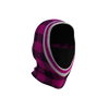 Pook Ninja - Pink Plaid and Black Double Layer Polar Fleece Balaclava