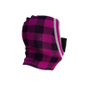 Pook Ninja - Pink Plaid and Black Double Layer Polar Fleece Balaclava