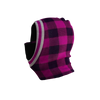 Pook Ninja - Pink Plaid and Black Double Layer Polar Fleece Balaclava