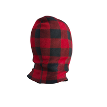 Load image into Gallery viewer, Pook Ninja - Red Plaid and Black Double Layer Polar Fleece Balaclava