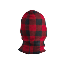 Load image into Gallery viewer, Pook Ninja - Red Plaid and Black Double Layer Polar Fleece Balaclava