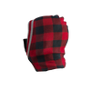 Pook Ninja - Red Plaid and Black Double Layer Polar Fleece Balaclava
