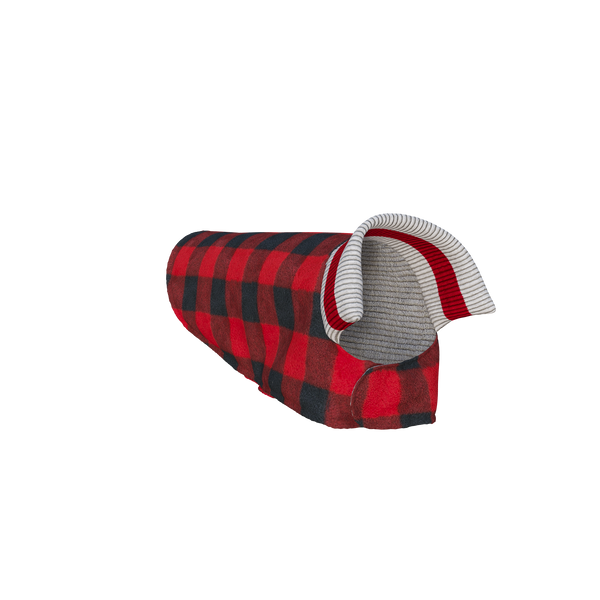 Pook Pooch Reversible - Red Polar Fleece & Wool