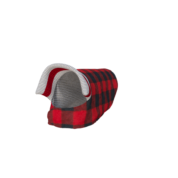 Pook Pooch Reversible - Red Polar Fleece & Wool