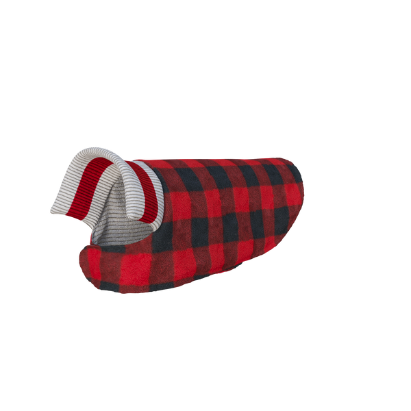 Pook Pooch Reversible - Red Polar Fleece & Wool