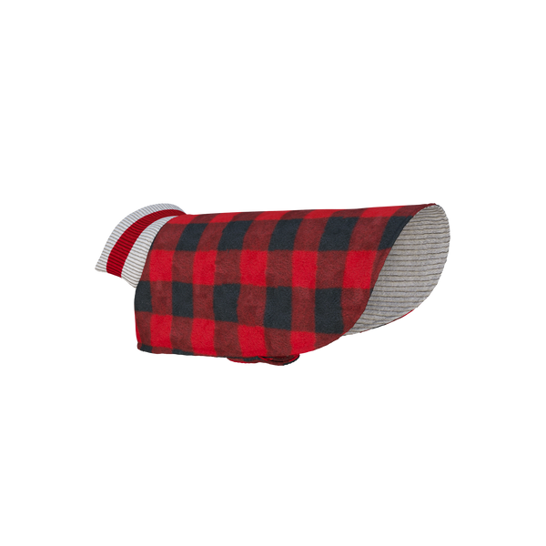 Pook Pooch Reversible - Red Polar Fleece & Wool