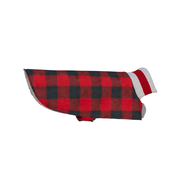 Pook Pooch Reversible - Red Polar Fleece & Wool