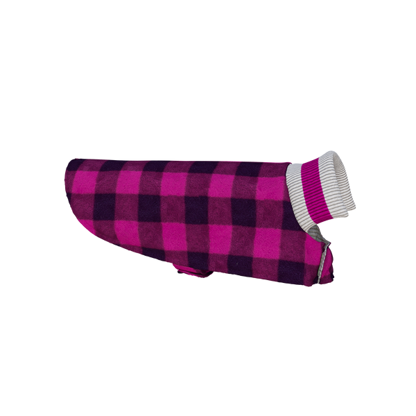 Pook Pooch Reversible - Pink Polar Fleece & Wool