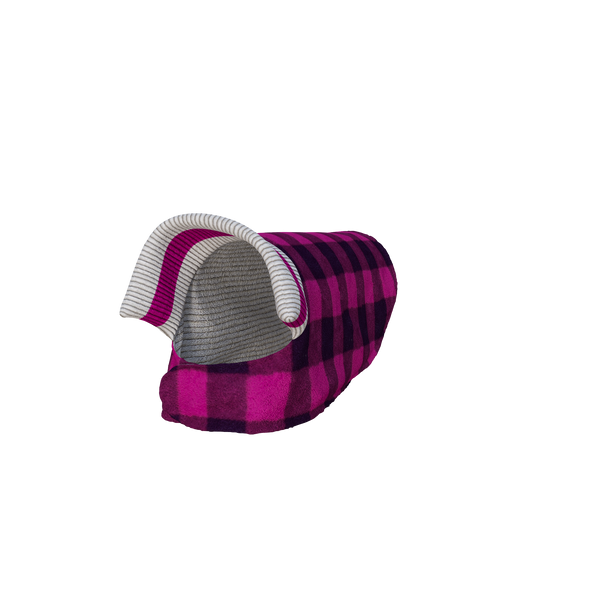 Pook Pooch Reversible - Pink Polar Fleece & Wool