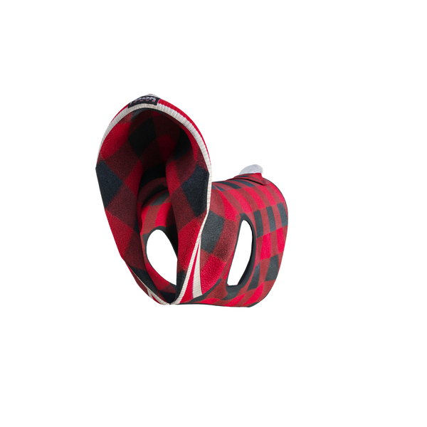 Pook Pooch Hoodie - Red Polar Fleece