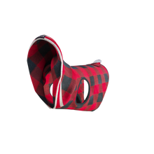 Load image into Gallery viewer, Pook Pooch Hoodie - Red Polar Fleece