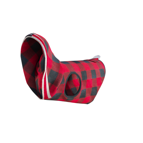 Pook Pooch Hoodie - Red Polar Fleece