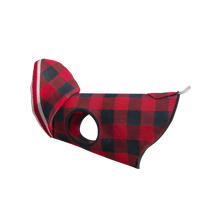 Load image into Gallery viewer, Pook Pooch Hoodie - Red Polar Fleece