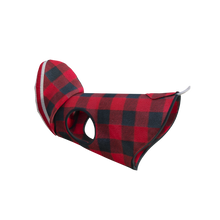Load image into Gallery viewer, Pook Pooch Hoodie - Red Polar Fleece