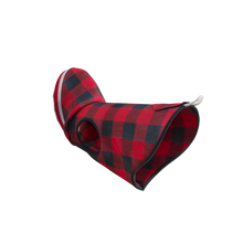 Load image into Gallery viewer, Pook Pooch Hoodie - Red Polar Fleece