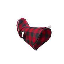 Load image into Gallery viewer, Pook Pooch Hoodie - Red Polar Fleece