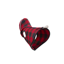 Load image into Gallery viewer, Pook Pooch Hoodie - Red Polar Fleece