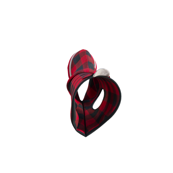 Pook Pooch Hoodie - Red Polar Fleece