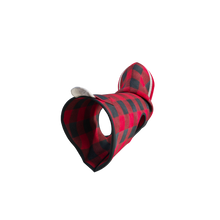 Load image into Gallery viewer, Pook Pooch Hoodie - Red Polar Fleece