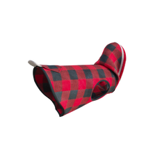 Load image into Gallery viewer, Pook Pooch Hoodie - Red Polar Fleece