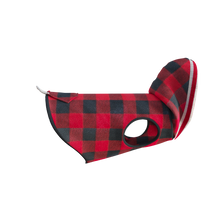 Load image into Gallery viewer, Pook Pooch Hoodie - Red Polar Fleece