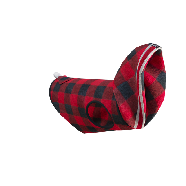 Pook Pooch Hoodie - Red Polar Fleece