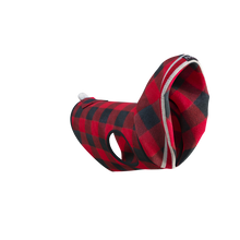 Load image into Gallery viewer, Pook Pooch Hoodie - Red Polar Fleece