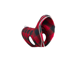 Load image into Gallery viewer, Pook Pooch Hoodie - Red Polar Fleece