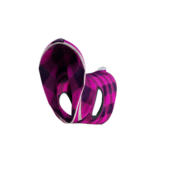 Pook Pooch Hoodie - Pink Polar Fleece