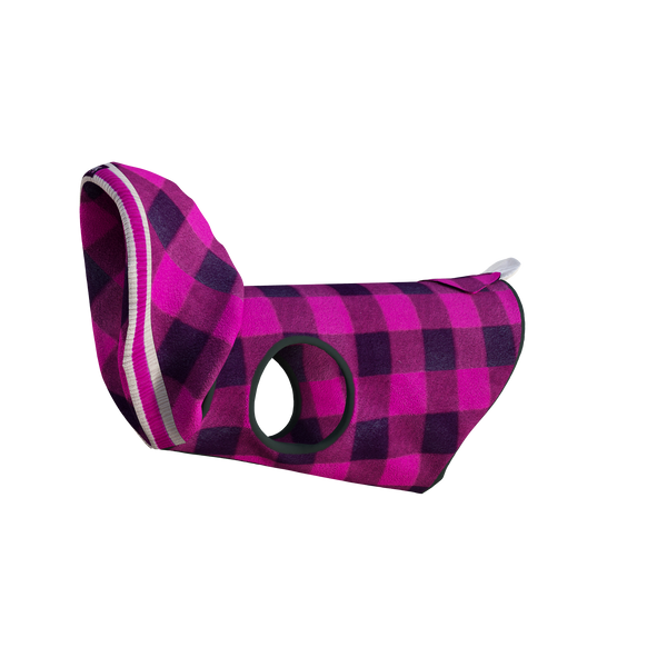 Pook Pooch Hoodie - Pink Polar Fleece