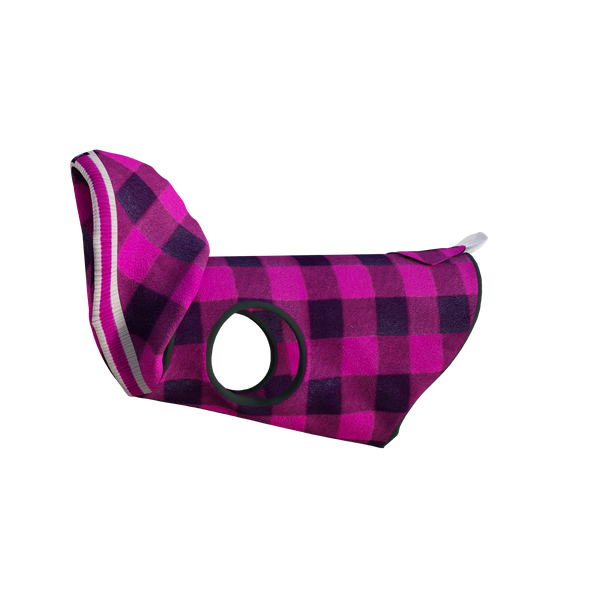 Pook Pooch Hoodie - Pink Polar Fleece