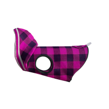 Load image into Gallery viewer, Pook Pooch Hoodie - Pink Polar Fleece