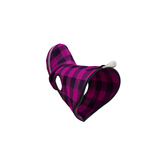 Pook Pooch Hoodie - Pink Polar Fleece