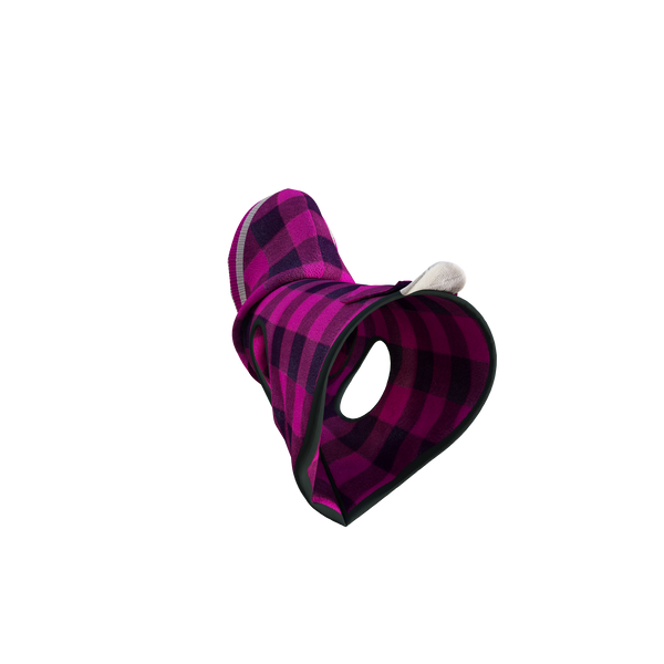 Pook Pooch Hoodie - Pink Polar Fleece