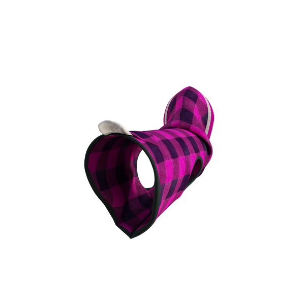 Pook Pooch Hoodie - Pink Polar Fleece