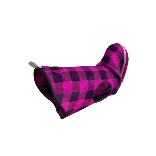 Pook Pooch Hoodie - Pink Polar Fleece