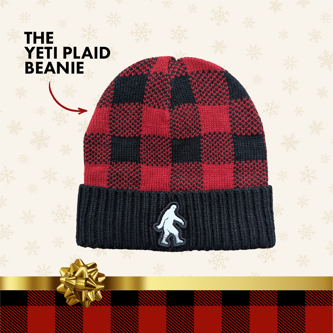 Pook Yeti Plaid Beanie