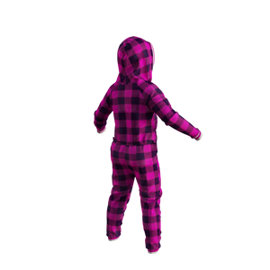 Pink Kids Plaid Onesies Girls Onesie Pajamas POOK Canada