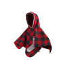 Pookie Poncho - Red Toddler/Youth Polar Fleece