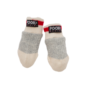 Pookie Dukie - Red Thumbless Mitts (Infant)