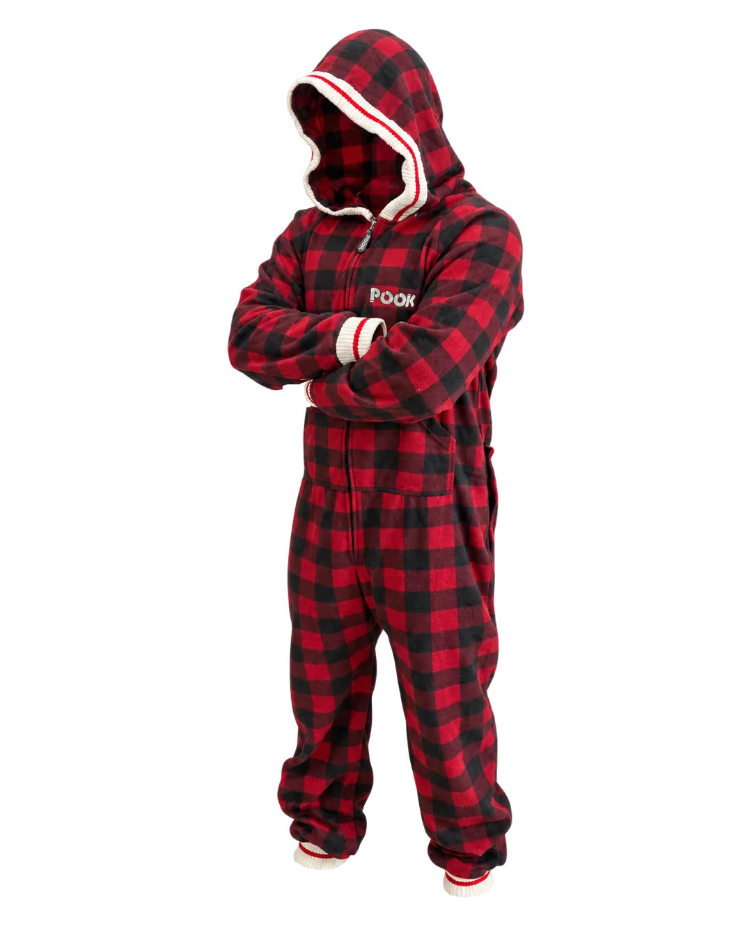 Pook Onesie - Red (Adult Unisex)